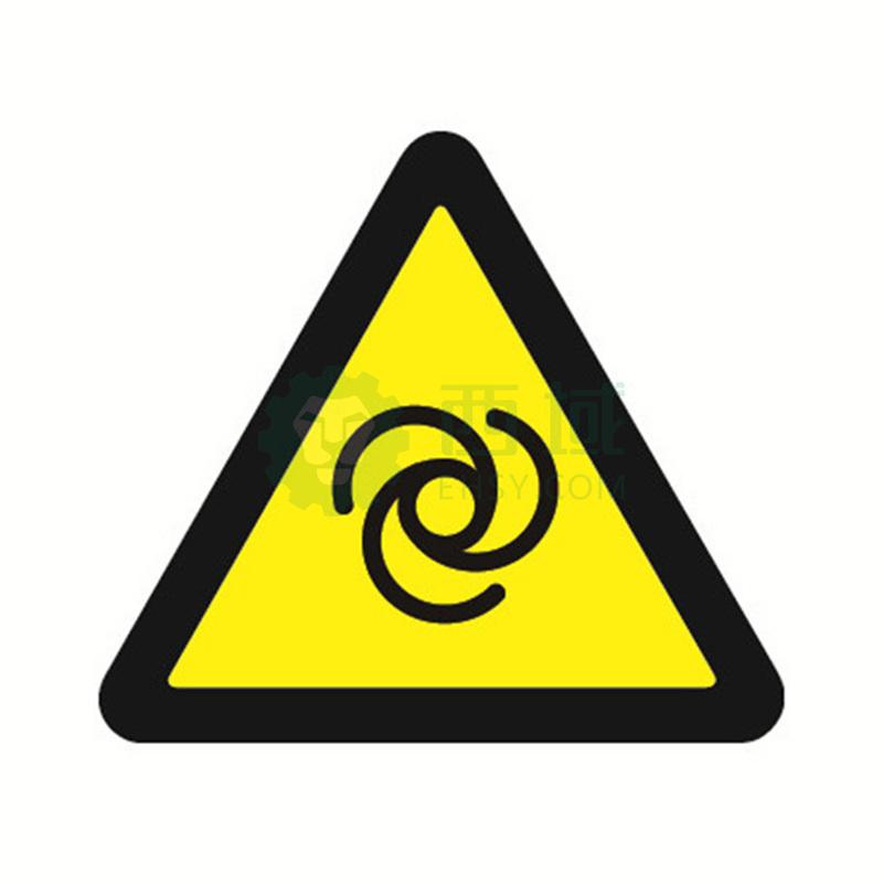 安赛瑞 gb安全警示标签-当心自动启动,边长100mm ,32822,10片/包