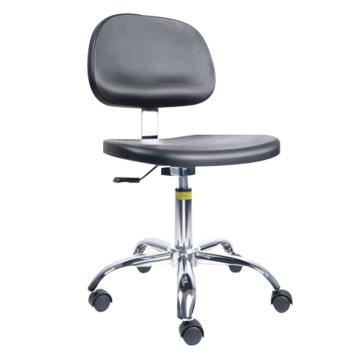 佰斯特 防静电大底座聚氨酯工作椅,425-545mm,弹簧钢,防静电轮,椅面不带防滑花纹(不含安装)，Y-4A 售卖规格：1套