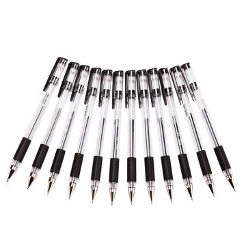 史泰博 直杆中性笔，V-GP1001 黑色 0.5mm（替代：RVX197）1100147132P00 售卖规格：12支/盒