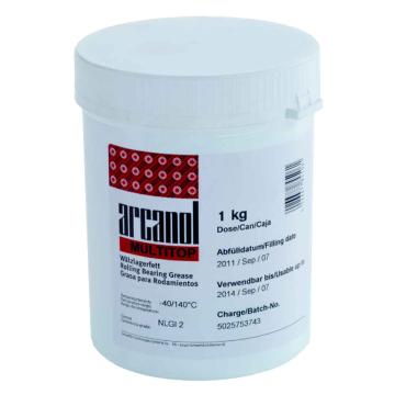 FAG 轴承润滑，ARCANOL-MULTITOP-1KG 售卖规格：1罐