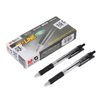 晨光 圆珠笔，BP-8106（黑色）盒装 0.7MM 售卖规格：12支/盒