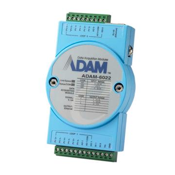 研华/Advantech 智能型以太网IO模块，ADAM-6022-A1E 售卖规格：1个