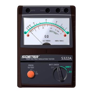 艾斯米特 绝缘电阻测试仪，S322A 售卖规格：1台