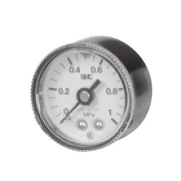 SMC 压力表，G46E-10-02 带限位指示器,禁油禁铜离子 售卖规格：1个