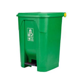 邦洁 分类垃圾桶，50L绿色（厨余垃圾） 售卖规格：1个