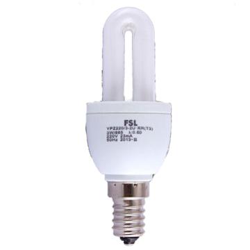 佛山照明/FSL T4 U型节能灯，3U 23W白光E27 售卖规格：1个