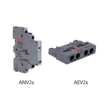 德力西/DELIXI 电动机保护断路器附件，ANV2S11 ANV2s（CDV2s 侧装辅助） 1NO+1NC 售卖规格：1个