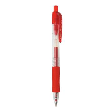 白金 按压式中性笔，GK-50 红色（替代：ECU894） 售卖规格：10支/盒