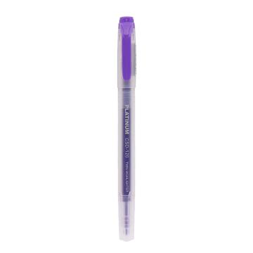 白金 双头荧光笔，CSD-120 紫色 细头1mm&粗头4mm线幅（替代：ECU902） 售卖规格：10支/盒