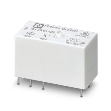 菲尼克斯/PHOENIX 单个继电器-REL-MR-230AC/21HC，2961422 售卖规格：10个/盒