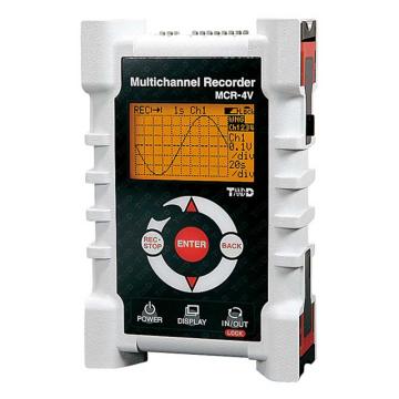 T&D 电压/温度数据记录仪(MCR-4系列)，MCR-4V 售卖规格：1台