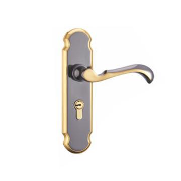 固特 门锁，5A497，锌合金/枪间金 售卖规格：1套
