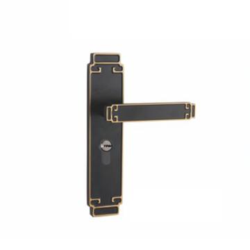 固特 门锁，7A818，锌合金/青铜黑古 售卖规格：1套