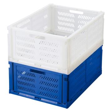 亚速旺/Asone 实验室用折叠箱(小巧型) 蓝色 PC-MBL，4-760-04 售卖规格：1个