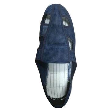 凌致 防静电兰色网面四孔鞋 PVC底，LZ02012，40 同型号系列起订量10双 售卖规格：1双