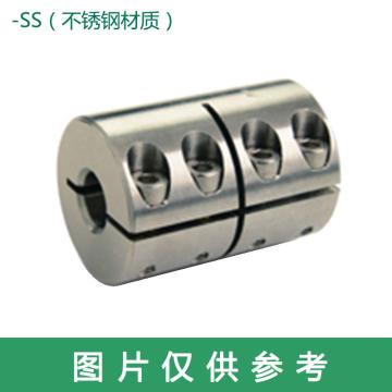 Ruland MCLX-一体夹紧式刚性联轴器，公制，不锈钢，MCLX-3-3-SS 售卖规格：1个