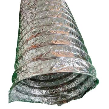 莱克斯/LKESS 耐高温单层铝箔风管，LKE412-76mm ，内径76mm，10米/条,持续高温不超150度 售卖规格：1条