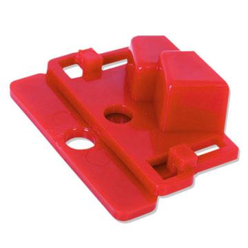 安赛瑞 特定规格电气开关锁具，37058 工程塑料材质 红色 售卖规格：1个