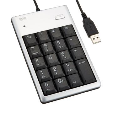 山业/SANWA SUPPLY 键盘，NT-16USVN 大尺寸USB数字键盘 售卖规格：1个