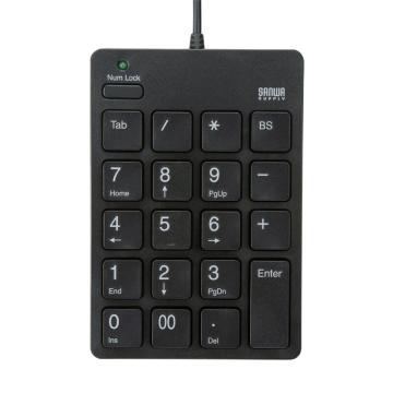 山业/SANWA SUPPLY 键盘，NT-18UBK USB数字键盘 售卖规格：1个
