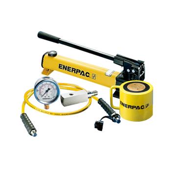 恩派克/ENERPAC 薄型液压缸套装，RCS-1002*+P-392*+HC-7210+G2535L+GA-3 DZ ，90ton 售卖规格：1套