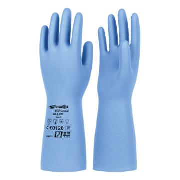 兰浪 丁腈橡胶手套，SR031-9 钻石纹，食品级，雾蓝（售完即止） 售卖规格：1副