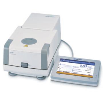 梅特勒-托利多 卤素水分测定仪，HS153 量程：150g，可读性：1mg，干燥温度范围：40~230℃，多种显示模式 售卖规格：1台