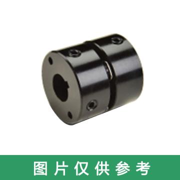 Ruland DSSK-单膜片联轴器，紧定螺钉式，带键槽，英制，铝合金，DSSK32-10-8-A 售卖规格：1个