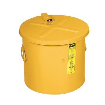杰斯瑞特/JUSTRITE 钢制浸泡罐，27618 8加仑/30升 黄色 售卖规格：1个