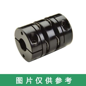 Ruland MDCDK-双膜片联轴器，夹紧式，带键槽，公制，铝合金，MDCDK57-20-15-A 售卖规格：1个