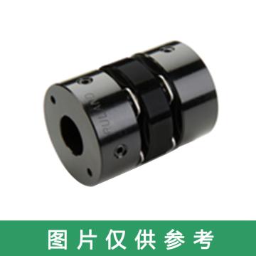 Ruland MDSDE-电绝缘膜片联轴器，紧定螺钉式，公制，铝合金，MDSDE51-20-15-A 售卖规格：1个