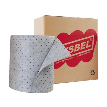 西斯贝尔/SYSBEL 重型通用型吸附棉，SUR002 单片40×50cm 最高吸附量120L/箱 1卷/箱 售卖规格：1箱