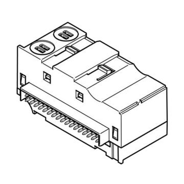 费斯托 电连接元件，VMPAL-EVAP-20-SP，571011 用于MPA-L 售卖规格：1个