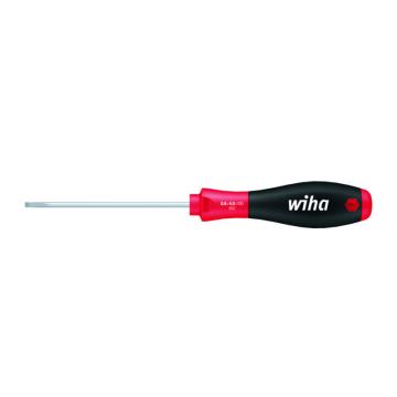 威汉/Wiha 302系列双组份软手柄一字窄头螺丝起子，00691 3.5*100mm 售卖规格：1支