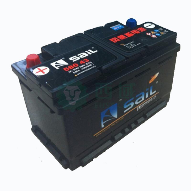 風帆sail 免維護啟動系列蓄電池,12v/80ah,58043