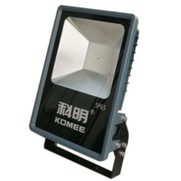 科明 K系列 LED投光灯，内部方形灯罩 单灯头，200W，黄光，IP65户外防水 售卖规格：1个