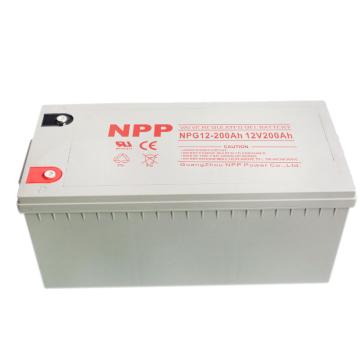 耐普 蓄电池，NPG12V/200Ah (如需配线提前沟通) 售卖规格：1个