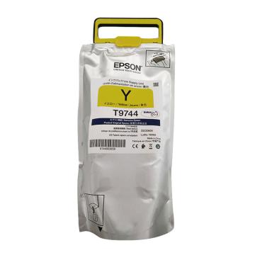 爱普生/Epson 墨水，T9744 大容量黄色 适用(WORKFORCE/PRO WF-C869R SERIES) 售卖规格：1袋