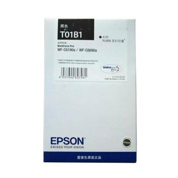 爱普生/Epson 墨盒，T01B1 黑色 (适用WF-C8690a/WF-C8190a机型) 售卖规格：1个