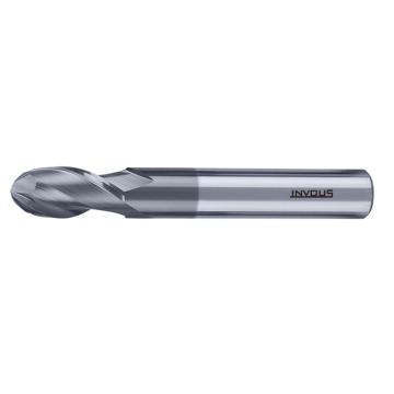 INVOUS 加长型两刃球头铣刀，IS782-82626 20.0mm、整体硬质合金 售卖规格：1支