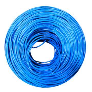 包尔星克 六类纯铜网线(蓝色)，L6GN6305（尾货售完即止） 305M整箱 售卖规格：305米/卷