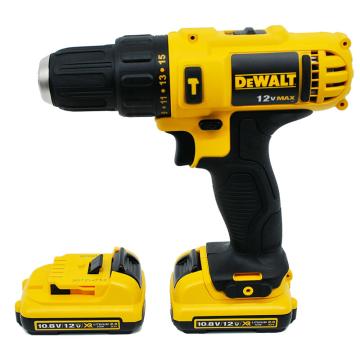 得伟/Dewalt 锂电电钻，DCD716D2 ，夹持能力10mm，12V 2.0Ah电池 两电一充 售卖规格：1台