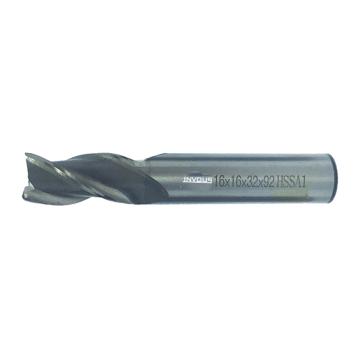 INVOUS 平头立铣刀，IS781-82210 4mm、高速钢镀钛4刃 售卖规格：5支/盒