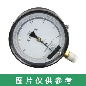 上仪 精密压力表，YB-150B 0.25级 0-0.6MPa M20*1.5 径向