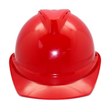 安铠迅 ABS安全帽，GY-A3-红 V型带透气孔（同一系列30顶起订） 售卖规格：1顶