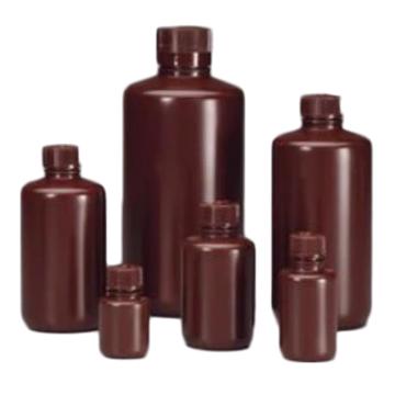 耐洁/NALGENE 窄口瓶，不透明琥珀色高密度聚乙烯；不透明琥珀色聚丙稀盖，每箱数量50，1000ml容量，312004-0032 售卖规格：50个/箱