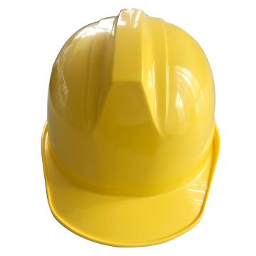 禄华 ABS 单筋台阶形安全帽，黄色，WX-A ，华电定制（同系列30顶起印）