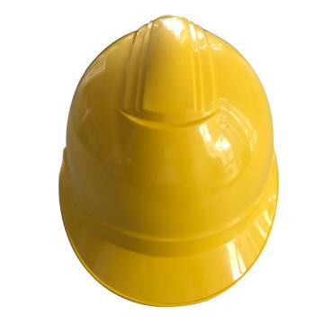 禄华 ABS 一字形拱筋安全帽，黄色，WX-A5 ，华电定制（同系列30顶起印）