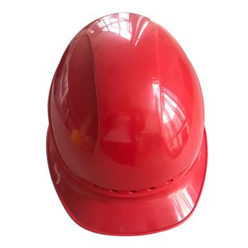 禄华 ABS 顶部前凸形安全帽，红色，WX-A3 ，华电定制（同系列30顶起印）