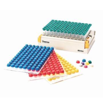 Thermo Scientific Matrix SepraSealmats，紫色，10垫/箱，96盖/垫,1箱